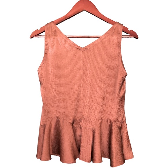 Rebecca Taylor silk peplum tank top - Picture 2 of 8